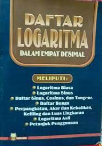 Image of Daftar Logaritma dalam Empat Desimal
